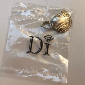 Shell Charm and Gold Chain